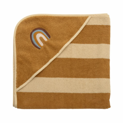 Toalha OEKO-TEX® Agnes brown Bloomingville