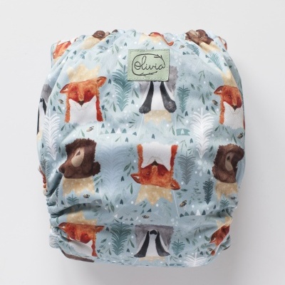 *Segunda qualidade* CAPA AIO Super Olivia Diapers