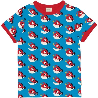 T-shirt Maxomorra tamanho 92/98cm (2-3 anos)