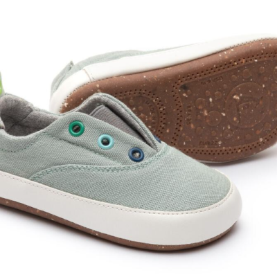 Ténis Vegan Spicey Green Salvia - Tip Toey Joey