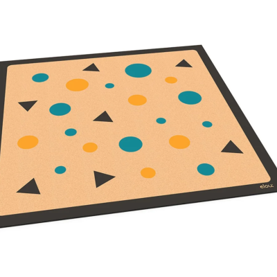 Tapete em cortiça com formas ELOU