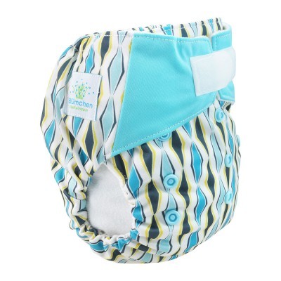 BLÜMCHEN AIO em Bambu geometric (velcro)