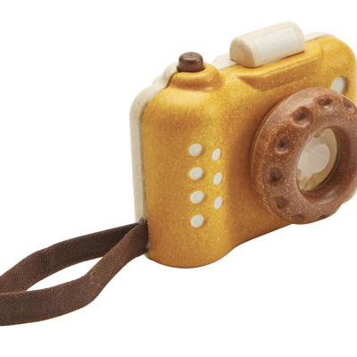 A primeira máquina fotográfica ochard PLANTOYS