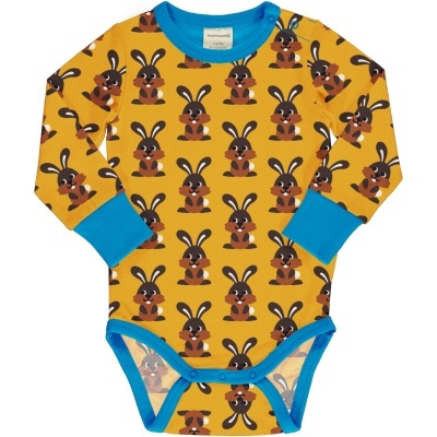 Body de manga comprida Maxomorra 62/68 (3-6 meses)