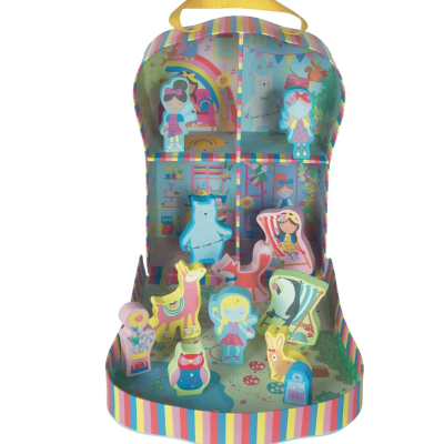 Jogo de madeira Animais FLOSS & ROCK