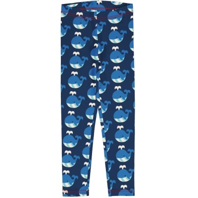 Leggings WHALE Maxomorra (Tamanhos disponíveis 1-3m, 3-6m, 9-12m, 3-4a, 9-10a)