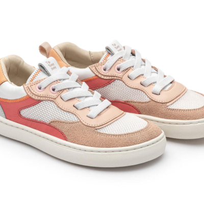 Ténis STEP Ivory white/coral TIP TOEY JOEY