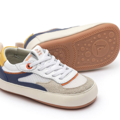 Ténis Baby Step White/Deep Ocean - Tip Toey Joey