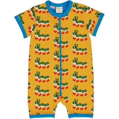 Fato com zip Maxomorra tamanho 50/56  (1-3 meses)