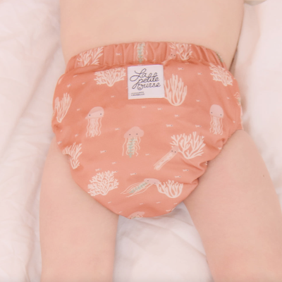 Fralda de banho/cueca de aprendizagem Jellyfish La Petite Ourse