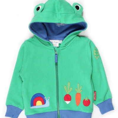Hoodie com olhos 3D Frog Toby Tiger