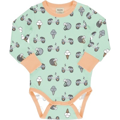 Body de manga comprida Meyadey 62/68  (3-6 meses)