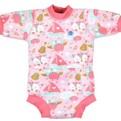 Splash About - Fato de praia/piscina Happy Nappy™ Wetsuit Owl and the pussycat
