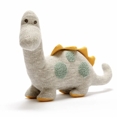 Peluche grande Dinossauro grey BEST YEARS