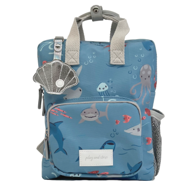 Play And Store – Mini Mochila – Sharks
