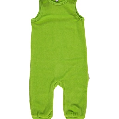 Jardineiras de veludo Bright Green  Maxomorra