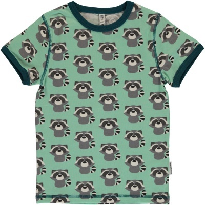 T-shirt RACCOON Maxomorra (Tamanhos disponíveis 3-4a, 5-6a, 7-8a, 9-10a)