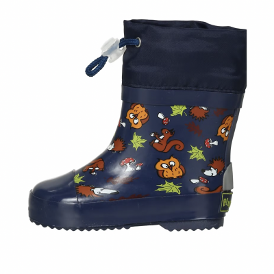 Galochas de fecho forest animals Navy Playshoes