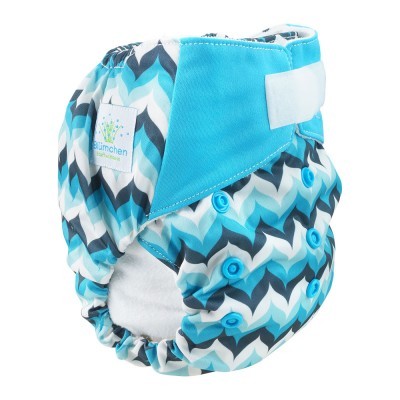 BLÜMCHEN AIO em Bambu geometric (velcro)