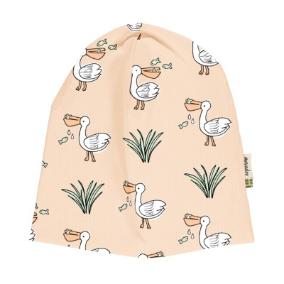 Gorro em algodão orgânico Meyadey tamanho 48/50 (9m-2A)