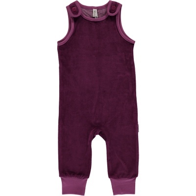 Jardineiras de veludo PURPLE Maxomorra