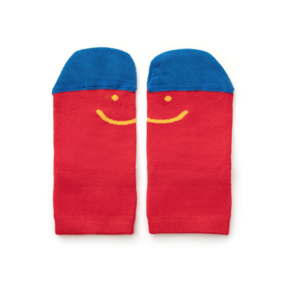 Meias barefoot Smile VERMELHO/ AZUL/ BRANCO - Tip Toey Joey