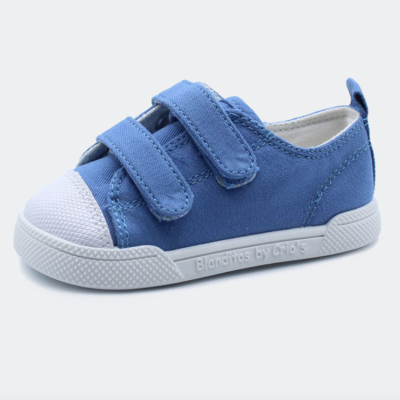 Ténis de Lona Melón Azul - Blanditos