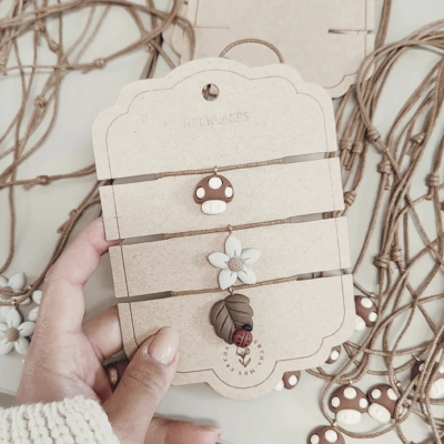 Pack 3 colares Mrs Ertha