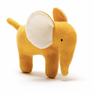 de Peluche pequeno Elefante Mustard BEST YEARS