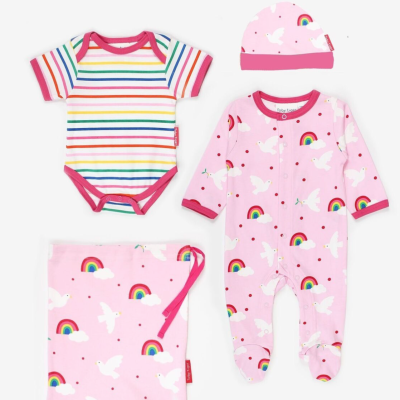 Gift Set conjunto bebé Dove appliqué Toby Tiger