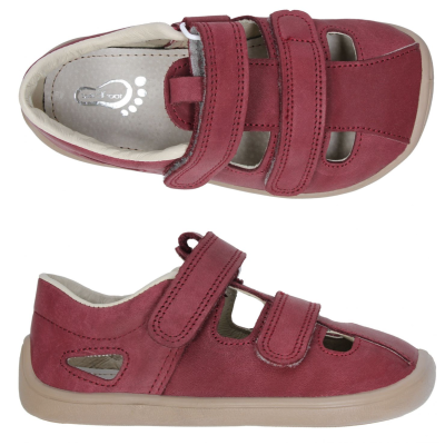 Sandálias Elf Summer Burgundy BAR3FOOT