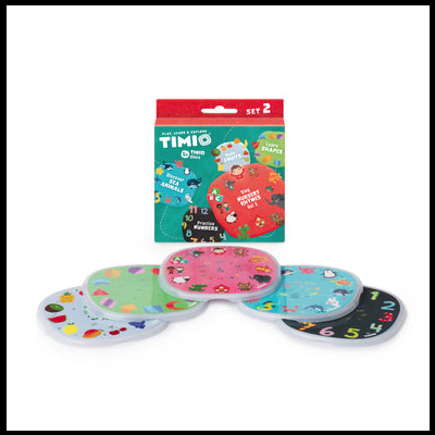 TIMIO | SET 2 DE 5 DISCOS