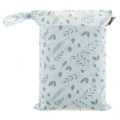 Saco impermeável duplo zipper Happy Bear (capacidade 3/4 fraldas)