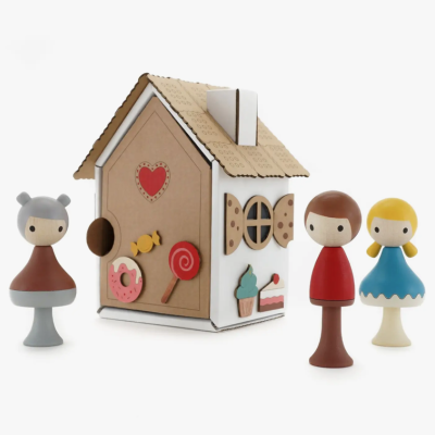 Hansel & Gretel  figuras de madeira CLiCQUES