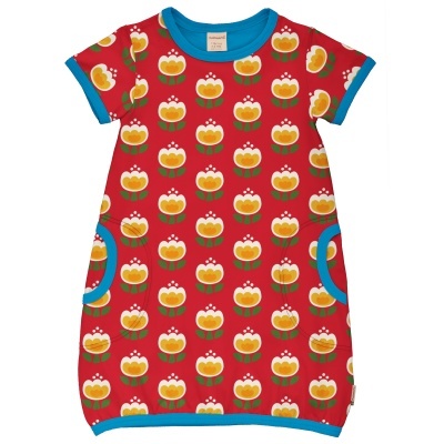 Vestido BALLOON manga curta Maxomorra 110/116 (5-6 anos)