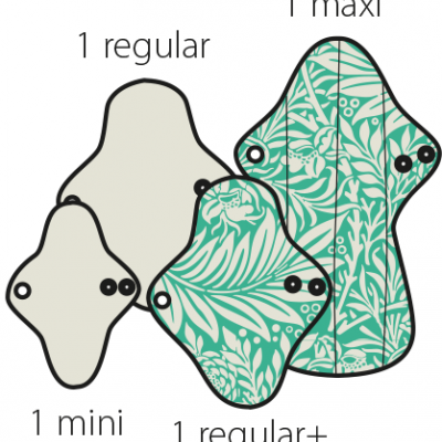 Penso Manymonths Ecofit set de teste (4 unds)