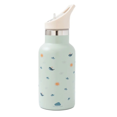 The Cotton Cloud Garrafa térmica Blue Origami