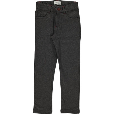 Calças de Sweat softpants DARK GREY MELANGE Maxomorra (Tamanhos disponíveis 9-12m, 18-24m, 3-4a, 5-6a, 7-8a)