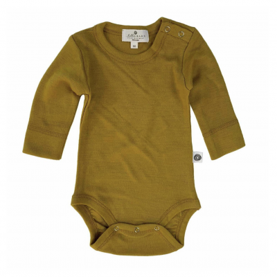 Body de lã merino Moss LILLE BARN