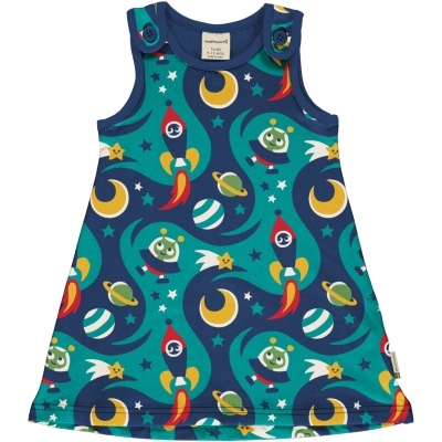 Jardineiras vestido Space  Maxomorra (Tamanhos disponíveis 1-3m, 3-6m)