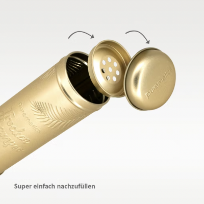 Embalagem para Champô Seco Puremetics