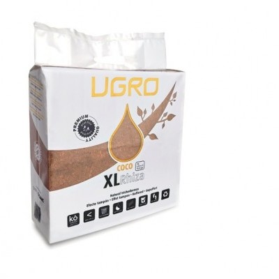 Embalagem branca de substrato de coco para plantas UGRO