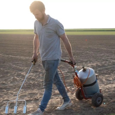 Queimador manual térmico de ervas daninhas