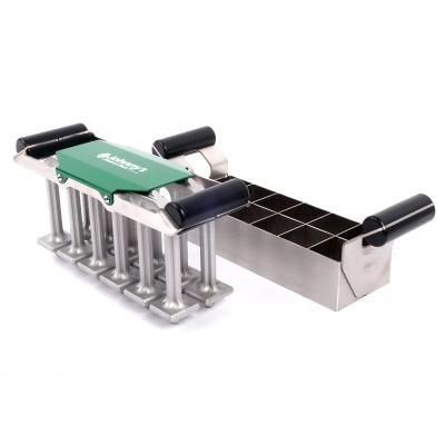 Prensa manual para 12 blocos