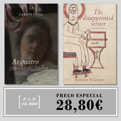 Duas capas de livros e preço especial 28,80€
