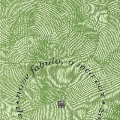 Capa verde de livro com padrão ondulado e texto em círculo.
