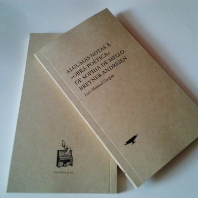 Dois livros bege com texto preto, um sobreposto ao outro, fundo branco