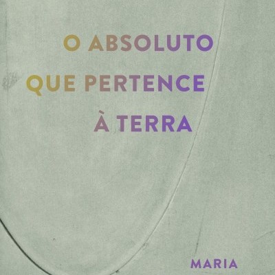 Capa de livro verde claro com texto colorido e nome da autora