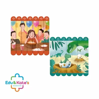 Classic&#x20;Mosaico&#x20;Puzzle&#x20;&#x2013;&#x20;1&#x20;Double-Sided&#x20;Educational&#x20;Puzzle