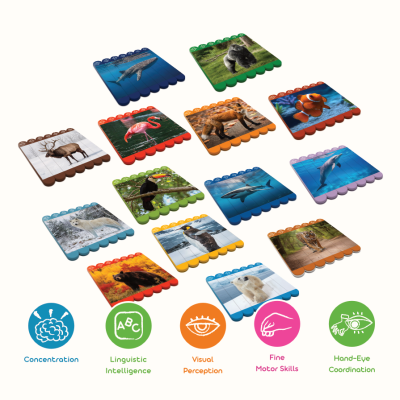 Mosaico&#x20;-&#x20;Wildlife&#x20;Series&#x20;-&#x20;Pack&#x20;7